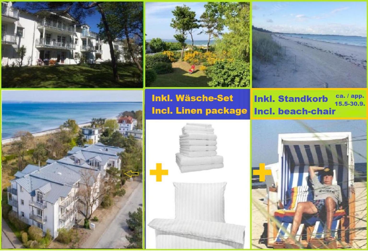 Ferien Wohnungen Arkonablick Juliusruh Exteriör bild